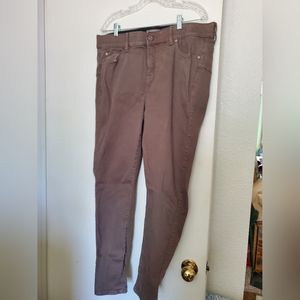Torrid Khaki Bombshell Skinny 16R